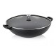 KELA Wok s poklicí litinový CALIDO 36 cm černá KL-12475 - thumb (0)