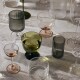 Sklenice na aperitiv RIPPLE 140 ml, sada 4 ks, šedá, ferm LIVING - thumb (1)