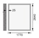 Dřevěný domek KARIBU WANDLITZ 3 (55256) natur LG2729 - thumb (2)