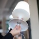 Přenosná stolní lampa LIGHT TO GO, organická šedá, Koziol - thumb (1)