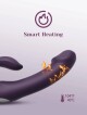 Tracy's Dog C Shape Double-Ended Dildo Vibrator Purple - thumb (6)