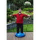 Balanční podložka Sportago Balance Ball - 58 cm šedá - thumb (14)
