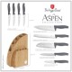 BERLINGERHAUS Sada nožů se stojanem BAMBOO 10 ks Aspen Collection BH-2759 - thumb (3)