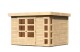Dřevěný domek KARIBU KERKO 5 (9183) natur LG2981 - thumb (0)