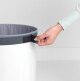 Koš na prádlo 60 l, s korkovým víkem, bílá, Brabantia - thumb (2)