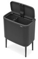 Dotykový odpadkový koš BO TOUCH BIN 11 + 23 l, matná černá, Brabantia - thumb (1)