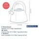 KELA Konvice pískací Vitus nerez 2,4l, stříbrná matná KL-12078 - thumb (2)