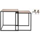 HOMESTYLING Stolek odkládací sada 2 ks KO-NB1510100 - thumb (3)