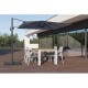 Zumm Garden Furniture® Zahradní hliníková židle leon teak bílá - thumb (1)