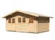 Dřevěný domek KARIBU LAGOR 2 (44984) natur LG1783 - thumb (0)
