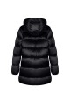 Kabát dívčí nylonový Puffa podšitý microfleecem, Minoti, 12COAT 2, černá - 98/104 | 3/4let - thumb (1)