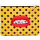 Kosmetická taštička TOILETPAPER SHIT 21 x 15,5 cm, oranžová, Seletti - thumb (1)