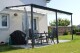 Hliníková pergola LANITPLAST WALL 53 antracit + opál PC LG2130 - thumb (2)