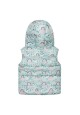 Vesta dívčí nylonová Puffa podšitá microfleecem, Minoti, 12GILET 18, modrá - 92/98 | 2/3let - thumb (1)