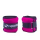 Sportago neoprénová zátěž na zápěstí/kotník 2 x 1,5 kg - růžová - thumb (1)