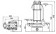 Drenážní čerpadlo HCP AL-22NF 400V s plovákem - thumb (2)
