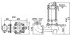 Kalové čerpadlo HCP BF‐32AUN 400V bez plováku - thumb (2)