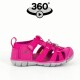 Dětské sandály SEACAMP II CNX JR, hot pink, Keen, 1020699, růžová - 37 - thumb (2)