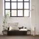 Stojací lampa ARUM 136 cm, kašmírová, travertin / hliník, ferm LIVING - thumb (1)
