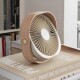 Stolní ventilátor FANTASTIC 20 cm, béžová, dřevo, Printworks - thumb (2)