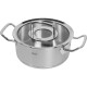 Sada hrnců ORIGINAL PROFI , sada 6 ks, stříbrná, nerezová ocel, Fissler - thumb (5)