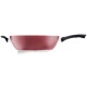 Wok COLOR EDITION 32 cm, červená, hliník, Fissler - thumb (2)