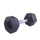 Profi šestihranná pogumovaná činka Sportago Hexagon 12,5 kg - thumb (0)