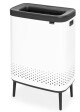 Koš na prádlo BO 2 x 45 l, bílá, Brabantia - thumb (2)
