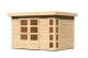 Dřevěný domek KARIBU KERKO 4 (82928) natur LG2964 - thumb (0)