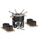 KELA Fondue sada Gunten nerez černá 19,0cm 20,0cm 1,6l KL-10068 - thumb (0)