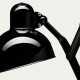 Nástěnná lampa KAISER IDELL 16 cm, černá, Fritz Hansen - thumb (5)