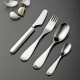 Čajová lžička UNA 12 cm, sada 6 ks, stříbrná, nerezová ocel, Stelton - thumb (2)