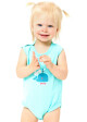 Kojenecké body - WINKIKI WNB 91308, tyrkysová Barva: Tyrkysová, Velikost: 74 - thumb (0)