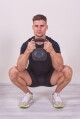 Sportago Ironside powder coating Kettlebell 16 kg - thumb (1)