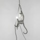 Stropní svítidlo MONKEY WITH ROPE 76,5 cm, bílá, Seletti - thumb (3)