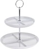 EXCELLENT Etažér dvoupatrový porcelánový  KO-795880410 - thumb (0)