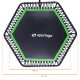 Sportago Whee jumping trampolína 127 cm, zelená - thumb (9)