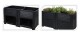 PROGARDEN Vyvýšený záhon PROGARDEN antracit 150 x 76 x 78 cm KO-Y54401010 - thumb (1)