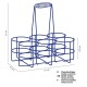 KELA Nosič na láhve LOOP 31x21x31 cm chróm KL-49880 - thumb (2)