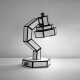 Stolní lampa CUT & PASTE 58 cm, černobílá, Seletti - thumb (4)