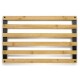 KELA Podložka Kiril 38x24 cm bambus černá KL-12596 - thumb (1)
