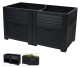PROGARDEN Vyvýšený záhon PROGARDEN antracit 150 x 76 x 78 cm KO-Y54401010 - thumb (0)