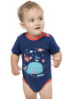 Kojenecké body - WINKIKI WNB 91309, tmavě modrá Barva: Modrá tmavě, Velikost: 80 - thumb (0)