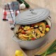 KELA Pekáč litinový s poklicí CALIDO 36x29cm šedá KL-12609 - thumb (9)