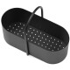 Úložný box GRIB 35 cm, černá, železo, ferm LIVING - thumb (2)