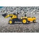 Šlapací traktor 2076M Komastu Pedal backhoe s přívěsem, Falk, W014092 - thumb (2)