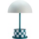 Přenosná stolní lampa RIVIERA 28 cm, zelená, Printworks - thumb (0)