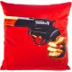 Dekorační polštář TOILETPAPER REVOLVER 50 x 50 cm, červená, Seletti - thumb (0)