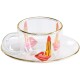 Šálek na espresso TOILETPAPER TONGUE 110 ml, s podšálkem, Seletti - thumb (1)