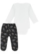 Kojenecký set - WINKIKI WNB 92697, bílá/ černá Barva: Bílá, Velikost: 62 - thumb (7)